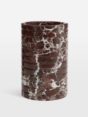 Pavel Red Marble Wine Cooler - Hover Image