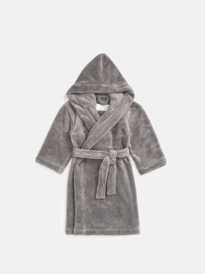Children's House Robe - Grey - 2 - 5 years - Hover Image