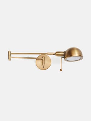 Reade Wall Light - Antique Brass - Hover Image