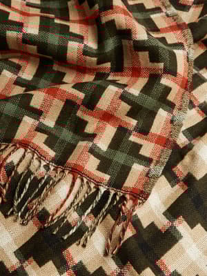 Sima Throw - Olive - Hover Image