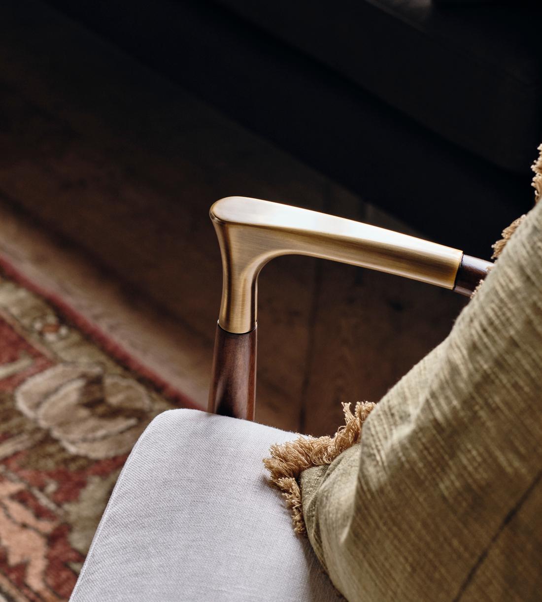 Theodore Armchair - Linen - Natural  - Lifestyle - Image 6