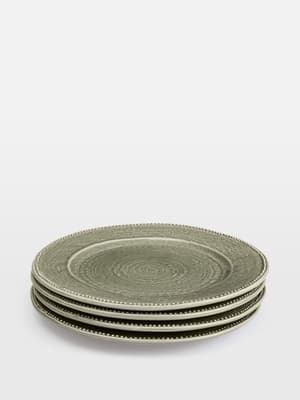 Hillcrest Dinner Plate - Green - Set of Four - Listing Image