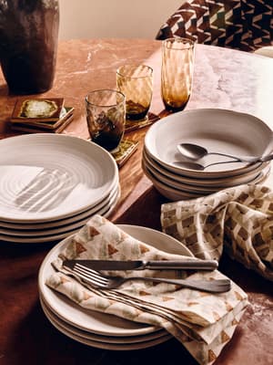 Morley Pasta Bowl - White - Set of Four - Listing Image