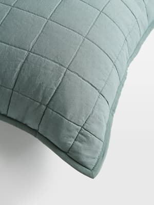 Lynsey Pillowcase - Sage - Standard  - Hover Image