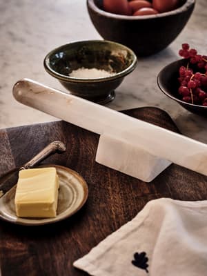Amelie Alabaster Rolling Pin - Listing Image