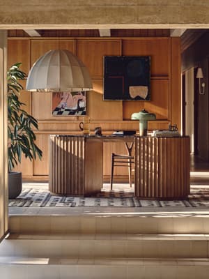 Railton Desk - Dark Emperador Marble  - Listing Image