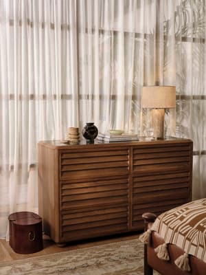 Lucia Six Drawer Dresser - Michelangelo Marble - Listing Image