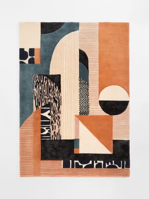 Aron Rug - Navy - 20 x 30cm (Swatch) - Listing Image