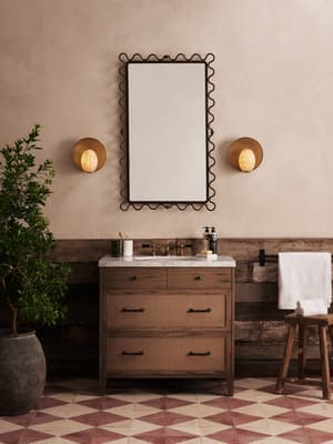 Hammond Single Vanity - Carrara Marble - Listing Image