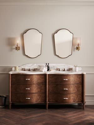 Valerie Double Vanity - Arabescato Marble - Listing Image