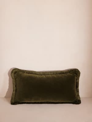 Margeaux Oblong Cushion - Olive - Listing Image
