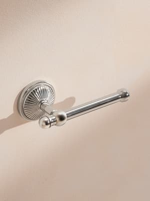Charlton Nickel Toilet Roll Holder - Hover Image