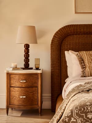 Valerie Bedside Table - Arabescato Corchia - Listing Image