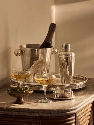 Rochester Engraved Silver Tray - Hover Image